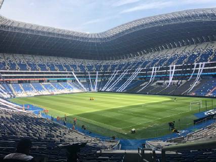 October 31 2018 EUM20181031DEP02 JPG GUADALUPE NL SoccerFutbol Monterrey Aspects of the BBVA Bancomer Stadium a few hours away from the Copa MX final between Monterrey and Cruz Azul on October 31, 2018 Photo Agency EL UNIVERSALAFBV Latin News October 31 2018  - ZUMAu78_ 20181031_zaf_u78_071 Copyright: xElxUniversalx