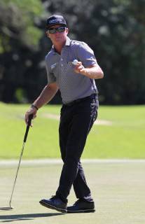 US golfer Brian Gay participates in the second round of the Mayakoba Classic of the PGA Golf Herren in Playa del Carmen, in the state of Quintana Roo, Mexico, 09 November 2018. PGA Mayakoba Classic in Mexico !ACHTUNG: NUR REDAKTIONELLE NUTZUNG!  Copyright: xAlonsoxCupulx AME1425 20181109-636773968156641712