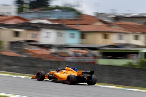 Motorsports: FIA Formula One World Championship WM Weltmeisterschaft 2018, Grand Prix of Brazil World Championship;2018;Grand Prix;Brazil , 2 Stoffel Vandoorne (BEL, McLaren Honda), Sao Paulo Brazil