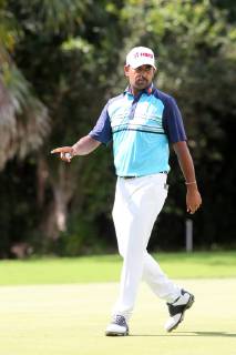 Indian Anirban Lahiri participates during the third round of the World Golf Championships s Mayakoba Classic, in Playa del Carmen, state of Quinta Roo, Mexico, 10 November 2018. World Golf Championships in Playa del Carmen !ACHTUNG: NUR REDAKTIONELLE NUTZUNG!  Copyright: xAlonsoxCupulx AME2034 20181110-636774867256732116