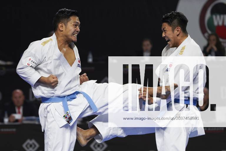 November 11 18 Madrid Spain Japan S Arata Kinjo Ryo Kiyuna And Takuya Uemura Compete In The Male