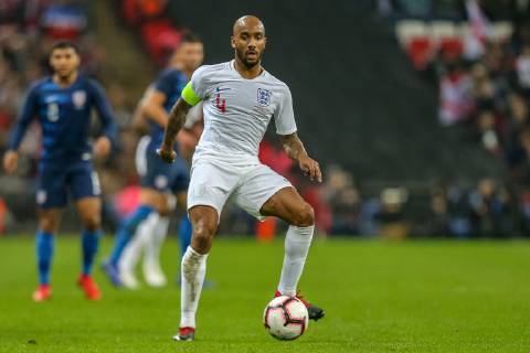 Fabian Delph (Manchester City) of England during the WR Foundation international match L?nderspiel between England and USA at Wembley Stadium, London, England on 15 November 2018. Copyright: xDavidxHornx PMI-2406-0033