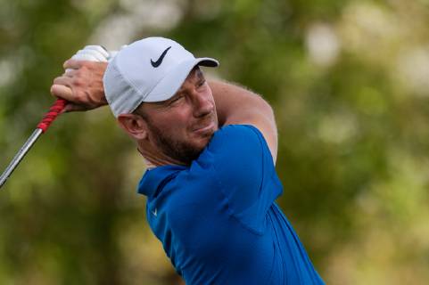 Chris Wood of England in action in round 2 during the DP World Tour Championship at Jumeirah Golf Estates, Dubai, UAE on 16 November 2018. Copyright: xGrantxWinterx 21950076