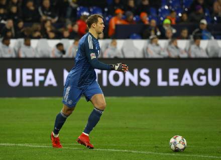 Goalkeeper Manuel Neuer Deutschland Germany 19 11 2018 Germany vs Netherlands 6 Matchday UEFA Nations League Group A DISCLAIMER DFB regulations prohibit any use of photographs as image sequences and or quasi video