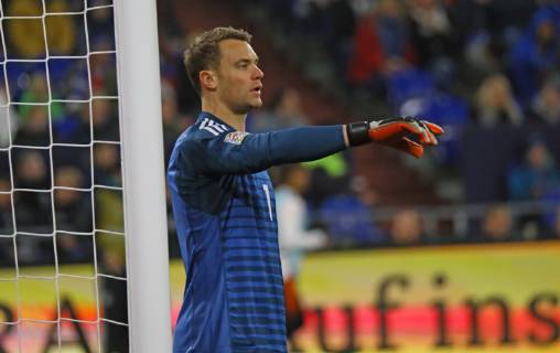 Goalkeeper Manuel Neuer Deutschland Germany 19 11 2018 Germany vs Netherlands 6 Matchday UEFA Nations League Group A DISCLAIMER DFB regulations prohibit any use of photographs as image sequences and or quasi video