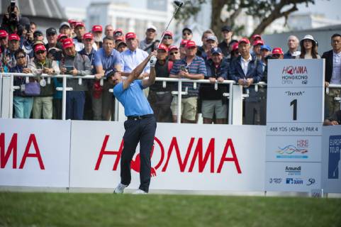 November 22, 2018 - Hong Kong, China - A photo showing Australian Golf Player Wade Ormsby during a match in the Honma Hong Kong Open 2018 in Hong Kong, China. 22 November 2018. The Honma Hong Kong Open 2018  - ZUMAn230 20181122_zaa_n230_007 Copyright: xHarryxWaix