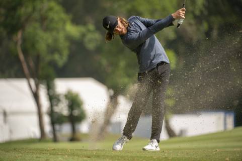 November 22, 2018 - Hong Kong, China - A photo showing England Golf Player Tommy Fleetwood during a match in the Honma Hong Kong Open 2018 in Hong Kong, China. 22 November 2018. The Honma Hong Kong Open 2018  - ZUMAn230 20181122_zaa_n230_010 Copyright: xHarryxWaix
