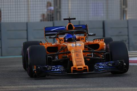 Fernando Alonso McLaren Renault formula 1 GP Abu Dhabi Yas Marina Circuit VAE 23 11 2018 photo mspb Jean Petin Fernando Alonso formula 1 GP VAE 2018