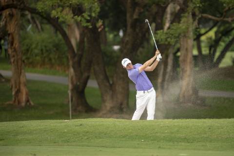 November 24, 2018 - Hong Kong, Hong Kong, China - A photo showing English Golf player Matthew Fitzpatrick during a Golf Game in the 2018 Honma Hong Kong Open in Hong Kong, China, 24 November 2018 Honma Hong Kong Open - Day Three  - ZUMAn230 20181124_zaa_n230_097 Copyright: xHarryxWaix