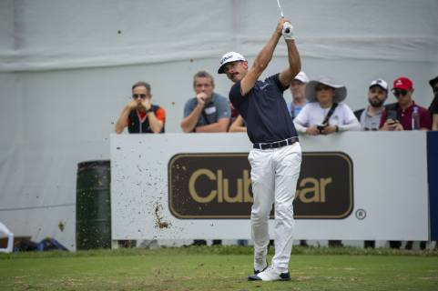 November 24, 2018 - Hong Kong, Hong Kong, China - A photo showing Spanish Golf Player Sergio Garcia during a Golf Game in the 2018 Honma Hong Kong Open in Hong Kong, China. 24 November 2018. Honma Hong Kong Open - Day Three  - ZUMAn230 20181124_zaa_n230_105 Copyright: xHarryxWaix