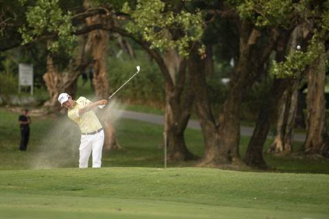 November 24, 2018 - Hong Kong, Hong Kong, China - A photo Showing Korean Golf PLayer Hyowon Park during a Golf Game in the 2018 Honma Hong Kong open in Hong Kong, China. 24 November 2018. Honma Hong Kong Open - Day Three  - ZUMAn230 20181124_zaa_n230_096 Copyright: xHarryxWaix
