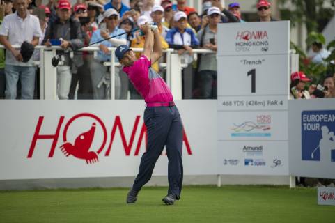 November 24, 2018 - Hong Kong, Hong Kong, China - A photo Showing Austilain Golf Player Wade Ormsby during a Golf Tee in the 2018 Honma Hong Kong Open in Hong Kong , China. 23 November 2018. Honma Hong Kong Open - Day Three  - ZUMAn230 20181124_zaa_n230_099 Copyright: xHarryxWaix