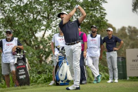 November 24, 2018 - Hong Kong, Hong Kong, China - A photo showing Spanish Golf Player Sergio Garcia during a Golf Game in the 2018 Honma Hong Kong Open in Hong Kong, China. 24 November 2018. Honma Hong Kong Open - Day Three  - ZUMAn230 20181124_zaa_n230_103 Copyright: xHarryxWaix