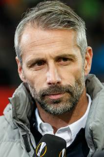 Austria Salzburg 29 11 2018 UEFA Europa League 2018 19 Season Preliminary Round Group Phase Group B 5 Matchday RB Salzburg RB Leipzig Coach Marco Rose RBS watching DeFodi507