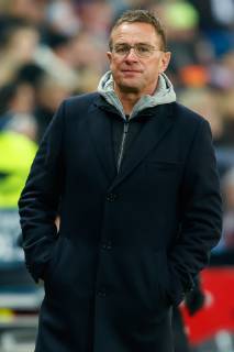 Austria Salzburg 29 11 2018 UEFA Europa League 2018 19 Season Preliminary Round Group Phase Group B 5 Matchday RB Salzburg RB Leipzig Coach Ralf Rangnick RBL watching DeFodi507