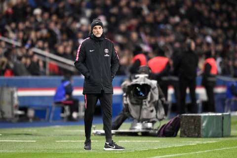 THOMAS TUCHEL (ENTRAINEUR PSG) FOOTBALL : Paris SG vs Guingamp - Coupe de la Ligue BKT - 09 01 2019 AnthonyBIBARD FEP Panoramic