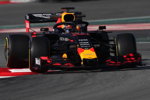 Max Verstappen Aston Martin Red Bull Racing RB15 Montmelo Barcelona 18-02-2018 Circuit de Catalunya Formula 1 Test 2019 Foto Federico Basile Insidefoto federicoxbasile
