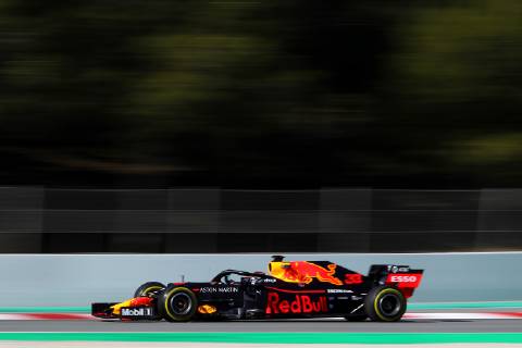 Max Verstappen Aston Martin Red Bull Racing RB15 Montmelo Barcelona 18-02-2018 Circuit de Catalunya Formula 1 Test 2019 Foto Federico Basile Insidefoto federicoxbasile