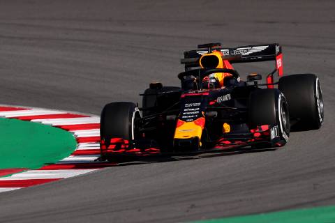 33 Max Verstappen Aston Martin Red Bull Racing Honda. Montmelo Barcelona 18-02-2019 Circuit de Catalunya Formula 1 Test 2019 Foto Federico Basile Insidefoto federicoxbasile