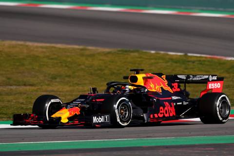 33 Max Verstappen Aston Martin Red Bull Racing Honda. Montmelo Barcelona 18-02-2019 Circuit de Catalunya Formula 1 Test 2019 Foto Federico Basile Insidefoto federicoxbasile