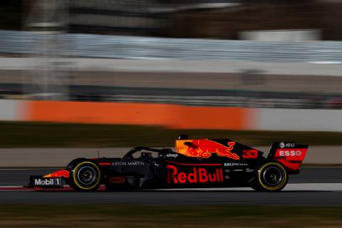 33 Max Verstappen Aston Martin Red Bull Racing Honda. Montmelo Barcelona 18-02-2019 Circuit de Catalunya Formula 1 Test 2019 Foto Federico Basile Insidefoto federicoxbasile