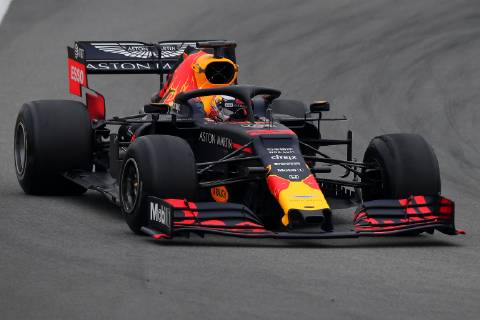 33 Max Verstappen Aston Martin RedBull Racing Honda. Montmelo Barcelona 20 02 2019 Circuit de Catalunya Formula 1 Test 2019 Foto Federico Basile Insidefoto federicoxbasile