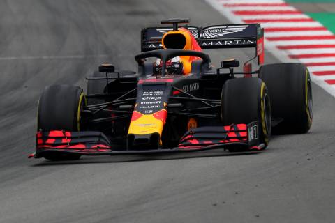 33 Max Verstappen Aston Martin RedBull Racing Honda. Montmelo Barcelona 20 02 2019 Circuit de Catalunya Formula 1 Test 2019 Foto Federico Basile Insidefoto federicoxbasile