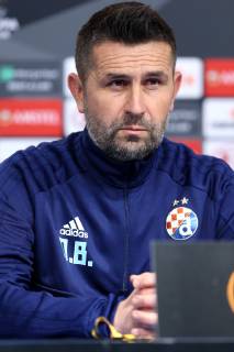 GNK Dinamo press conference PK Pressekonferenz - Zagreb, Croatia 06.03.2019., Maksimir stadium, Zagreb, Croatia - GNK Dinamo press conference before football match of UEFA Europa league, Round of 16, 1st leg with Benfica. Nenad Bjelica. LukaxStanzl PIXSELL