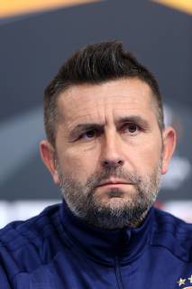 GNK Dinamo press conference PK Pressekonferenz - Zagreb, Croatia 06.03.2019., Maksimir stadium, Zagreb, Croatia - GNK Dinamo press conference before football match of UEFA Europa league, Round of 16, 1st leg with Benfica. Nenad Bjelica. LukaxStanzl PIXSELL