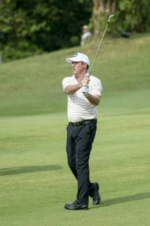March 24, 2019 - Kuala Lumpur, Malaysia - Scott Hend of Australia hits his tee-shot on the 2nd hole on Day Four of the Maybank Championship at Saujana Golf and Country Club on March 24, 2019 in Kuala Lumpur, Malaysia. Maybank Championship 2019 - Day Four In Kuala Lumpur  - ZUMAn230 20190324_zaa_n230_088 Copyright: xChrisxJungx