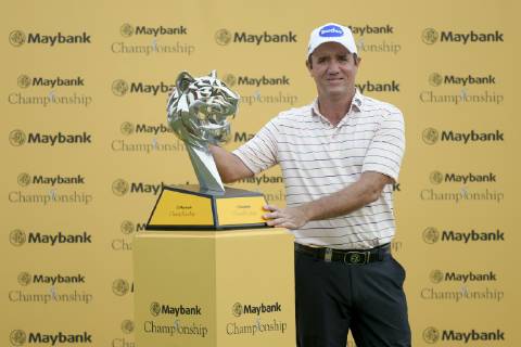 March 24, 2019 - Kuala Lumpur, Malaysia - Scott Hend of Australia wins the Maybank Championship 2019 at Saujana Golf and Country Club on March 24, 2019 in Kuala Lumpur, Malaysia. Scott Hend Wins The Maybank Championship 2019  - ZUMAn230 20190324_zaa_n230_111 Copyright: xChrisxJungx