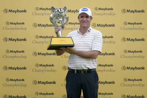 March 24, 2019 - Kuala Lumpur, Malaysia - Scott Hend of Australia wins the Maybank Championship 2019 at Saujana Golf and Country Club on March 24, 2019 in Kuala Lumpur, Malaysia. Scott Hend Wins The Maybank Championship 2019  - ZUMAn230 20190324_zaa_n230_113 Copyright: xChrisxJungx