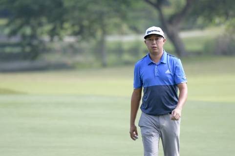 March 24, 2019 - Kuala Lumpur, Malaysia - David Lipsky of United States of America in action on the 1st hole on Day Four of the Maybank Championship at Saujana Golf and Country Club on March 24, 2019 in Kuala Lumpur, Malaysia. Maybank Championship 2019 - Day Four In Kuala Lumpur  - ZUMAn230 20190324_zaa_n230_083 Copyright: xChrisxJungx