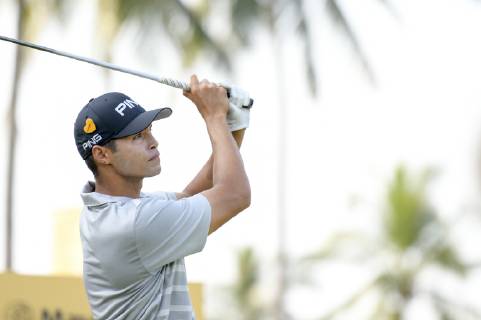 March 24, 2019 - Kuala Lumpur, Malaysia - Johannes Veerman of United States of America hits his tee-shot on the 1st hole on Day Four of the Maybank Championship at Saujana Golf and Country Club on March 24, 2019 in Kuala Lumpur, Malaysia. Maybank Championship 2019 - Day Four In Kuala Lumpur  - ZUMAn230 20190324_zaa_n230_036 Copyright: xChrisxJungx