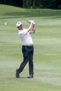 March 24, 2019 - Kuala Lumpur, Malaysia - Scott Hend of Australia in action on the 15th hole on Day Four of the Maybank Championship at Saujana Golf and Country Club on March 24, 2019 in Kuala Lumpur, Malaysia. Maybank Championship 2019 - Day Four In Kuala Lumpur  - ZUMAn230 20190324_zaa_n230_398 Copyright: xChrisxJungx