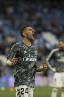 March 31, 2019 - Madrid, Madrid, Spain - Dani Ceballos of Real Madrid during a match between Real Madrid vs SD Huesca for La Copa del Rey at Santiago Bernabeu Stadium on March 31, 2019 in Madrid, Spain. Real Madrid CF v SD Huesca - La Liga  - ZUMAn230 20190331_zaa_n230_933 Copyright: xPatricioxRealpex