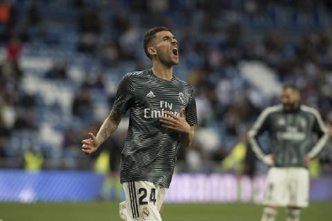 March 31, 2019 - Madrid, Madrid, Spain - Dani Ceballos of Real Madrid during a match between Real Madrid vs SD Huesca for La Copa del Rey at Santiago Bernabeu Stadium on March 31, 2019 in Madrid, Spain. Real Madrid CF v SD Huesca - La Liga  - ZUMAn230 20190331_zaa_n230_929 Copyright: xPatricioxRealpex