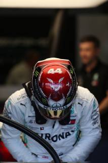 Photo4 LaPresse 26 04 2019 Baku, Azerbaijan Grand Prix Formula One Azerbaijan 2019 In the pic: Lewis Hamilton (GBR) Mercedes AMG F1 W10  Copyright: xPhoto4 LaPressex