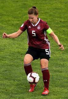 05.05.2019 Albena(Bulgaria) England-Germany UEFA U17 U 17 Under 17 European Championship EM Europameisterschaft women s football Emilie Bernhardt Germany : 