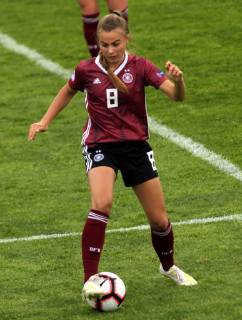 05.05.2019 Albena(Bulgaria) England-Germany UEFA U17 U 17 Under 17 European Championship EM Europameisterschaft women s football Marleen Rohde Germany : 
