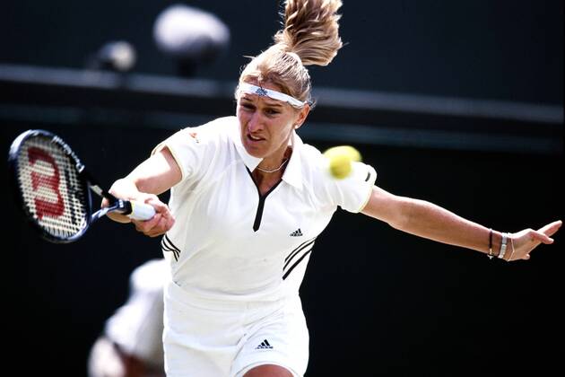 GRAF Stefanie Steffi GER Final against DAVENPORT Lindas USA Tennis All England Lawn Tennis 1999 in Wimbledon on 03 July 1999 in Wimbledon