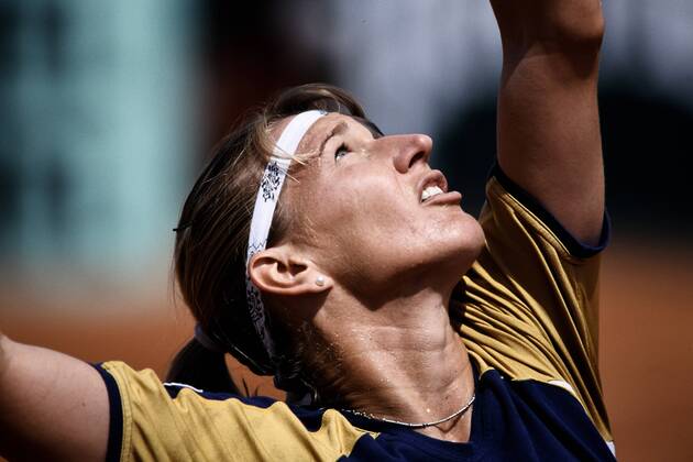 GRAF Steffi Stefanie GER Winner Womens Final against HINGIS Martina Tennis Roland Garros Grand Slam 1999 in Paris on 05 June 1999 in Paris