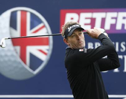 9th May 2019, Hillside Golf Club, Southport, England; Betfred British Masters, hosted by Tommy Fleetwood, day 1; Raphael Jacquelin (FRA) plays his drive on the 2nd hole  ActionPlus12132881 AlanxMartin