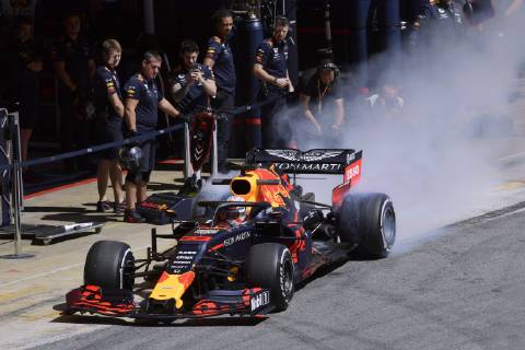 STOP Max F1 Team Red Bull F1 2019 Spanish Grand Prix 2019 on 10 05 2019 at Montmelo