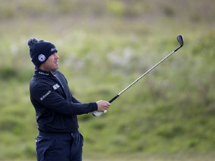 10th May 2019, Hillside Golf Club, Southport, England; Betfred British Masters, hosted by Tommy Fleetwood, Kalle Samooja hits his second shot to the green on the par four 15th hole  ActionPlus12133184 DavidxBlunsden