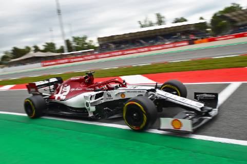 11 05 2019 xekx FIA Formula 1 Grand Prix of Spain 2019 Qualifying emspor Kimi Räikkönen Alfa Romeo Racing DFL DFB REGULATIONS PROHIBIT ANY USE OF PHOTOGRAPHS as IMAGE SEQUENCES and or QUASI VIDEO Barcelona eel-fotografie Eberhard Krieger