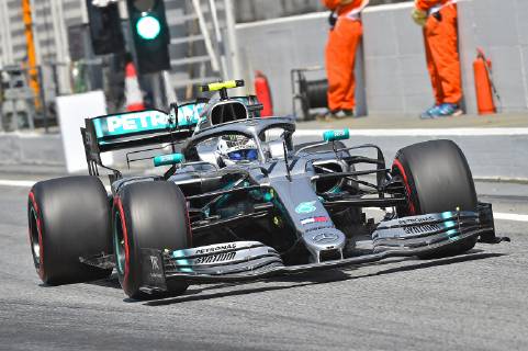 11 05 2019 xekx FIA Formula 1 Grand Prix of Spain 2019 Qualifying emspor 1 Starting place Valtteri Bottas Mercedes AMG Petronas DFL DFB REGULATIONS PROHIBIT ANY USE OF PHOTOGRAPHS as IMAGE SEQUENCES and or QUASI VIDEO Barcelona eel-fotografie Eberhard Krieger