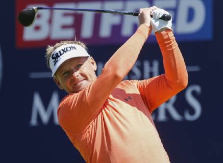 11th May 2019, Hillside Golf Club, Southport, England; Betfred British Masters, hosted by Tommy Fleetwood, day 3; Soren Kjeldsen (DEN) plays his drive on the 2nd tee  ActionPlus12133620 AlanxMartin