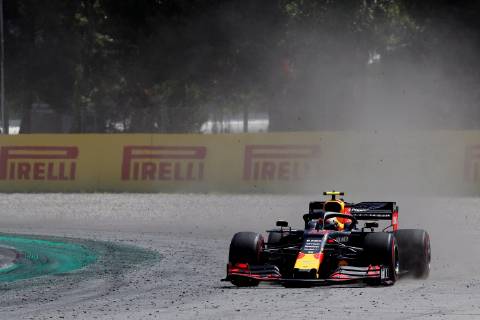 French Formula One driver Pierre Gasly of Red Bull steers his car at the start of the Spanish Grand Prix held at Montmelo Circuit in Montmelo, Barcelona, Spain, 12 May 2019. 2019 Spanish Grand Prix !ACHTUNG: NUR REDAKTIONELLE NUTZUNG!  Copyright: xAlejandroxGarciax GRAFCAT8865 20190512-636932740592014745