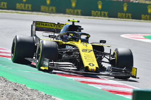 12 05 2019 xekx FIA Formula 1 Grand Prix of Spain 2019 Racing emspor Nico Hülkenberg Renault F1 Team DFL DFB REGULATIONS PROHIBIT ANY USE OF PHOTOGRAPHS as IMAGE SEQUENCES and or QUASI VIDEO Barcelona eel-fotografie Eberhard Krieger